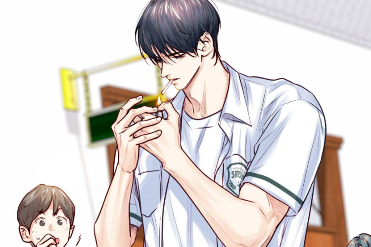 Manhwa BL Love is an Illusion! - Superstar 35. Bölüm Hikâyede Yeni Bir Dönem, Okulda Çatışma