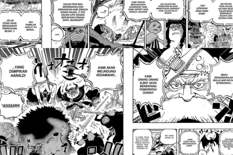 Manga ONE PIECE 1174. Bölüm Hikâyede Yeni Bir Dönem | Elbaph'ta gerginlik